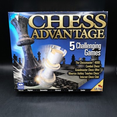 NEW Chess Advantage 5 Challenging Game PC Big Box - Rare Factory Sealed