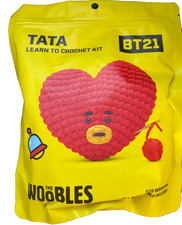 The Woobles TATA Red Heart BT21 Beginners Learn To Crochet Kit - New
