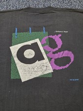 Vintage Computer Tech Shirt AG Group Fits Large/XL Netwatchman 90's Apple Mac