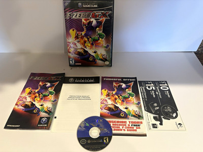 Nintendo F-Zero GX Nintendo GameCube NTSC-U/C Racing T Manual Included