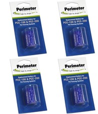 Perimeter Technologies Four Pack Perimeter Pet Fencing Dog Collar Batteries by 