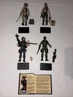 GI JOE CLASSIFIED SERIES 6” RETRO DUKE RECONDO STALKER ROCK N ROLL FIGURE LOT 4