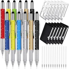 36 Pcs Multitool Pen Gift Bulk for Men Birthday Gift Including 6 in 1 Tool Pe...