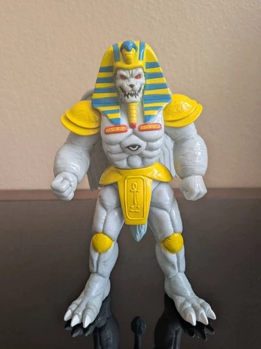 Vintage Mighty Morphin Power Rangers 1993 King Sphinx 9” Action Figure