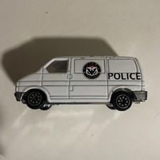 Welly no 99591 Die Cast City White Police Van toy car collector Law enforcement