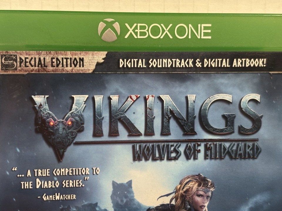 Jeu Xbox One Vikings Wolves Of Midgard Neuf Sous Blister - Édition Physique, PEGI 18