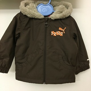 tuta puma bambino marrone