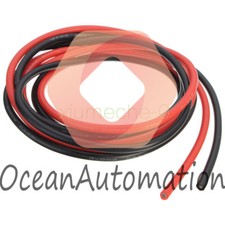 Black  Red 12 AWG Gauge Wire Silicone Flexible Copper Stranded Cables For RC M