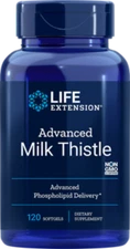 FOUR PACK BLOWOUT SALE Life Extension Advanced Milk Thistle 120 gel TAKE OFF $32