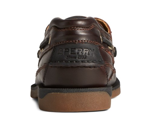 Sperry Mako Gold Cup Boat Shoe - Amaretto Brown - Mens Size 7.5 - NEW IN BOX - Picture 17 of 21