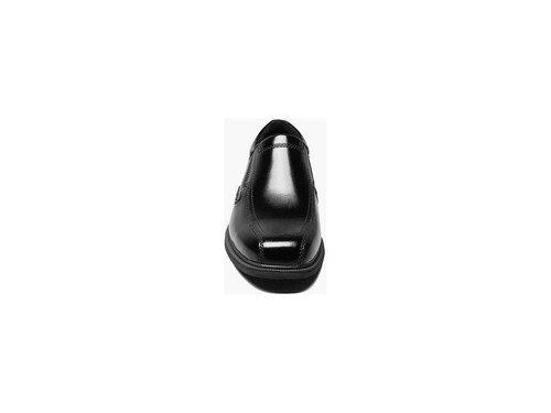 Scarpe comode Nunn Bush Bleeker punta bici da strada nere 84357-001 ~ 15 W - Foto 5 di 7