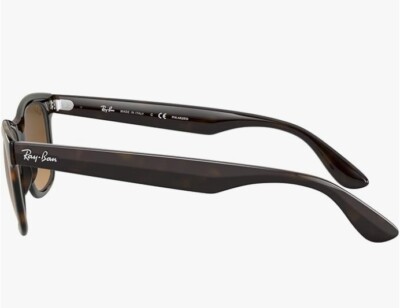Ray-Ban Rb4640 Square Sunglasses, Light Havana/Polarized  display picture 1
