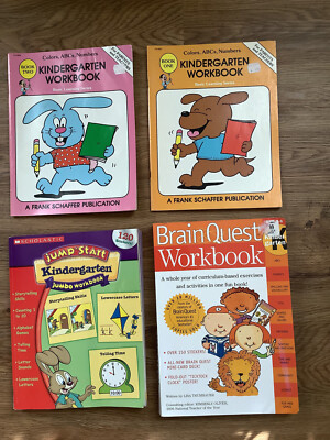 Kindergarten Basic Learning skills Workbooks for Parent & Teachers