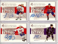 2004-05 SP Authentic Sign of the Times Dustin Brown AUTO - Los Angeles Kings