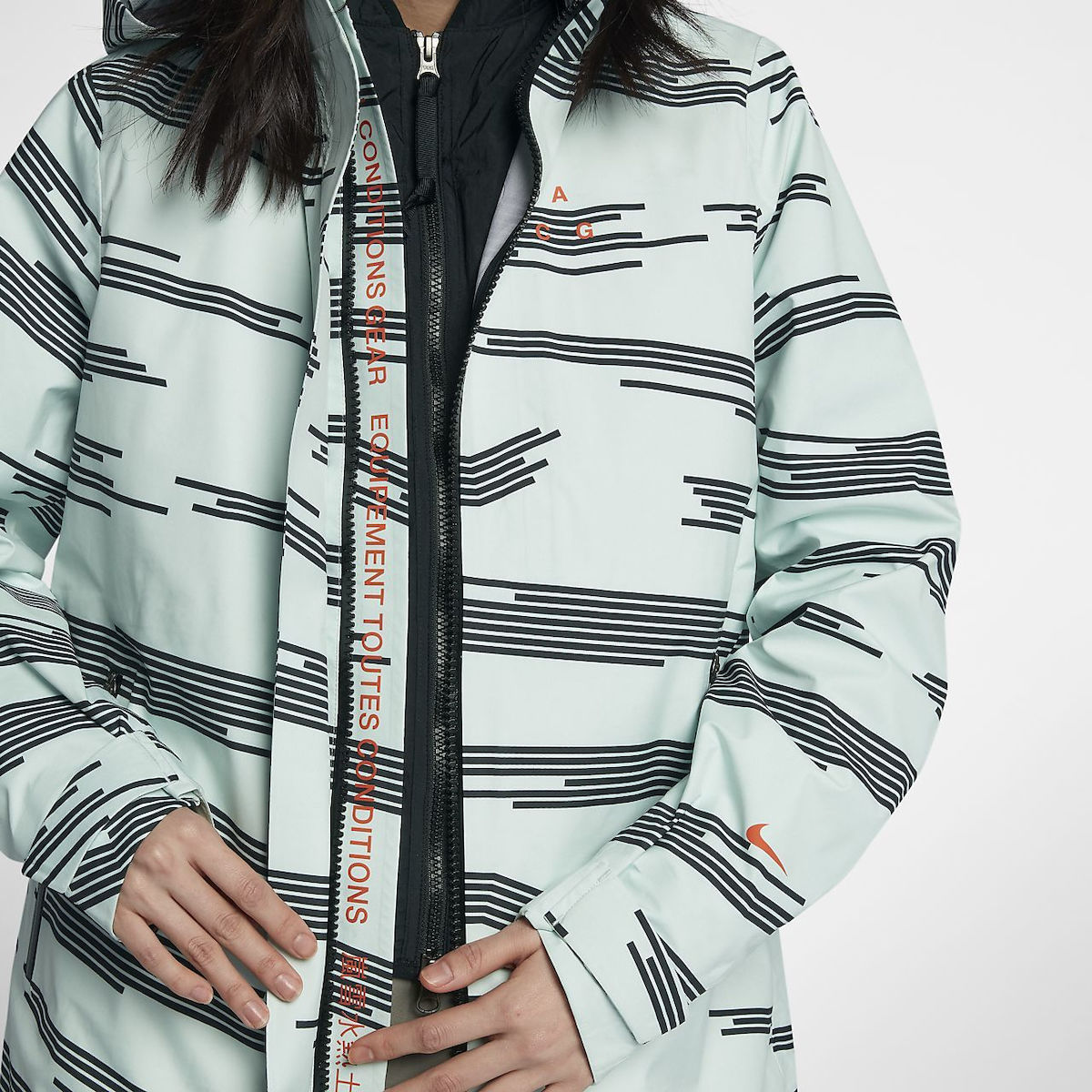 NikeLab ACG System Women's Coat インナー Nike NikeLab ACG System Trench (Gore-Tex Shell). Acronym +