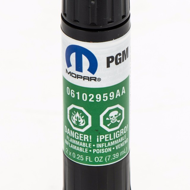 Mopar Touchup Paint Pen and Brush 6102959AA Green Go Clear Coat PGM