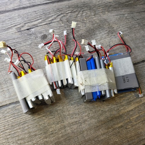 Lotto Batterie LiPo 3.7V per mp3 mp4 auricolare smartwatch - Photo 3/3