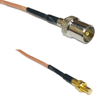 RG316 DVB TV Pal Male to SMB MALE RF Cable Rapid-SHIP LOT