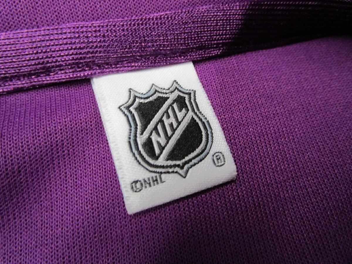 つーちゃんです MACPHEE/coat Anaheim Ducks Jacket Mens 3XL XXXL Purple Adidas 1/2 Zip