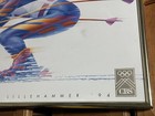Winter Olympics XVII Lilliehammer RARE ORIGINAL Print CBS sports Poster /Vintage — photo 3