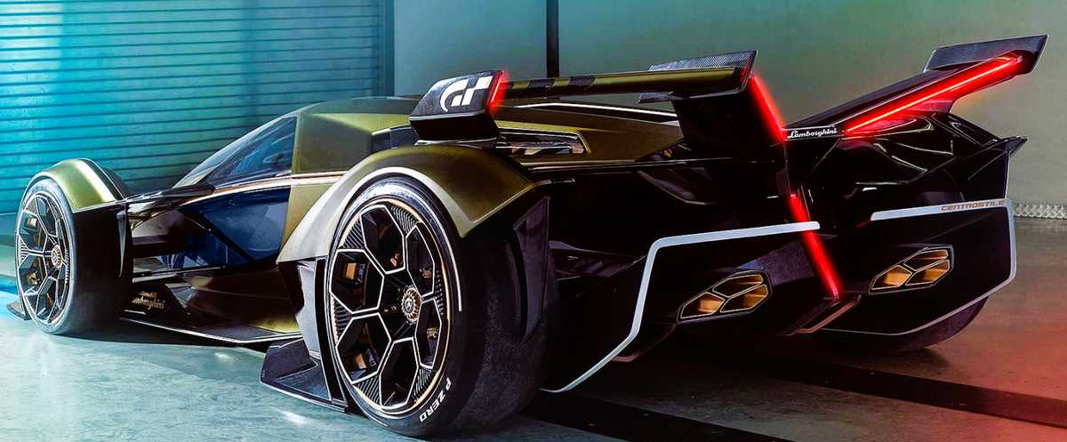 Lamborghini Race Car Hypercar w/Orig.Wheels Rims Custom Lamborghini Race Car Hypercar w/Orig.Wheels Rims Custom