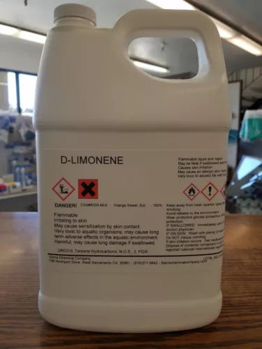 100% D-Limonene Citrus Solvent - Choose your size 