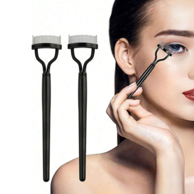 2pc Eyelash Comb Separator Eyelash Comb Cosmetic Brushes Makeup Eyelash Tools