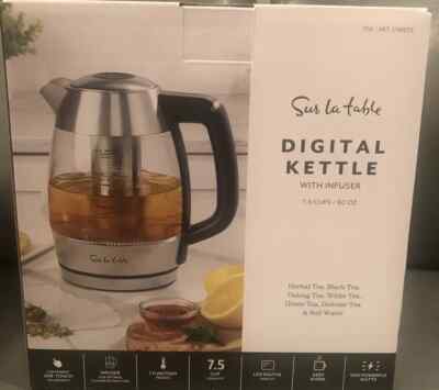 SUR LA TABLE DIGITAL KETTLE WITH INFUSER
