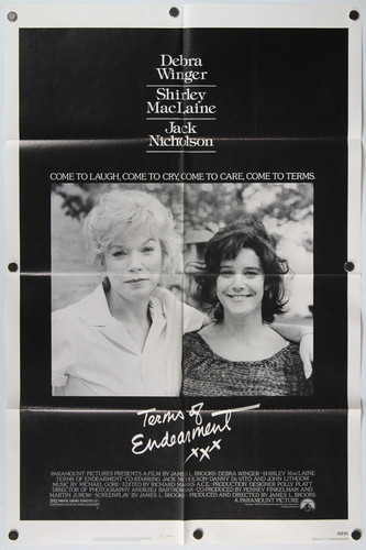 Terms of Endearment 1983 Original Movie Poster 27" x 41"