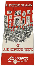1949 40s American Airlines A Picture Gallery Of Air Express Users Brochure Flyer