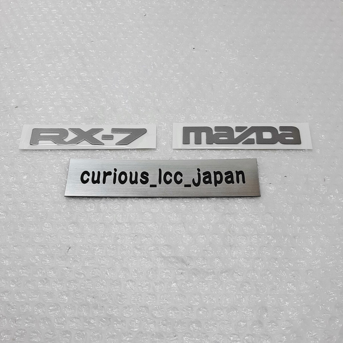 Mazda RX-7 OEM RX7 FD3S FC3S FC3C Rear Logo EMBLEM SET ORNAMENT
