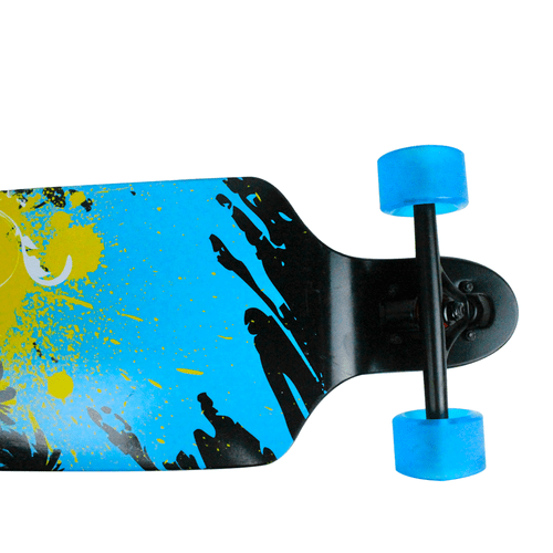 Paradise Longboard Complete 9.75" x 39.75" Sun Splash Double Drop Down Though - Picture 3 of 5
