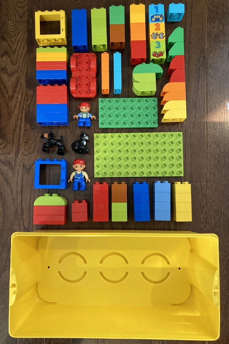 Lego Duplo 2014 All in One 10572 boy dog Extra minifigure cat base