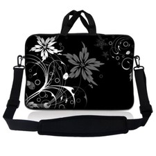 14 Inch Laptop Bag Sleeve Carry Case w/ Shoulder Strap Macbook Acer Bud Bloom