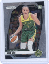 2024 Panini Prizm WNBA Nika Muhl #75 RC Rookie Base Prizm