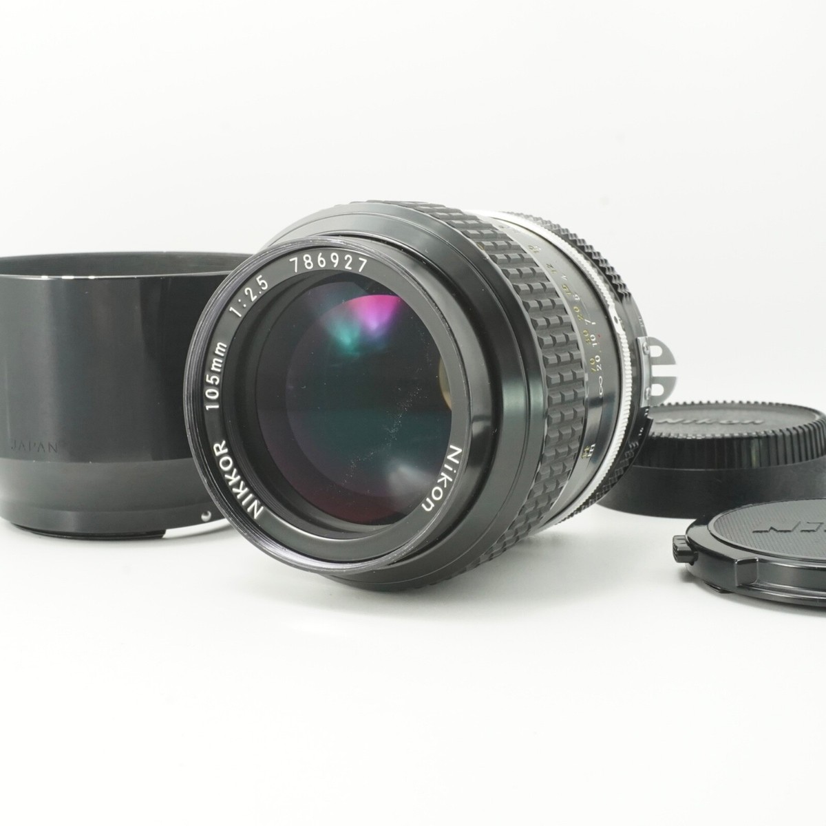 【美品】動作◎ ニコン Ai Nikkor 105mm F2.5 109 Nikon New Nikkor 105mm F2.5 (非Ai) – ねりま中古カメラきつね堂