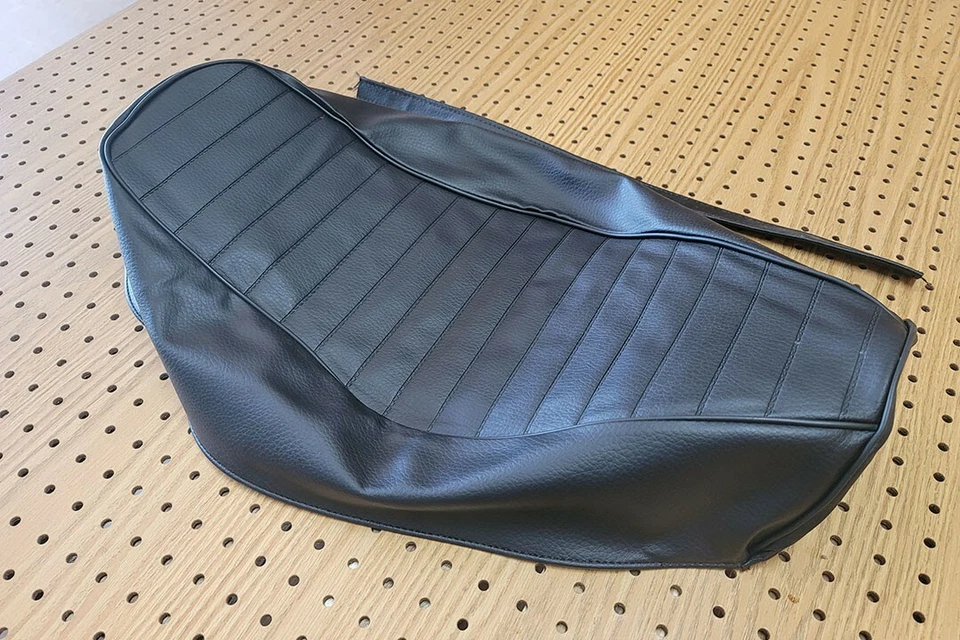 FUNDA ASIENTO YAMAHA CS3 MODELO 1970 A 1971 FUNDA ASIENTO + CORREA (Y*-5) Foto 4 de 4