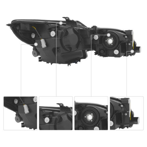 Left Side Headlight For 06-11 Lexus GS300 GS350 GS450h GS460 w/ Factory HID/AFS! - Foto 6 di 14