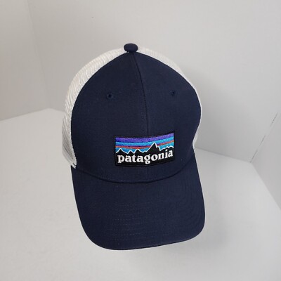 Patagonia Snap-back Hat Ballcap Trucker White/Blue