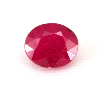 Shola Genuine 3.34 Ct Natural Red Ruby from Madagascar