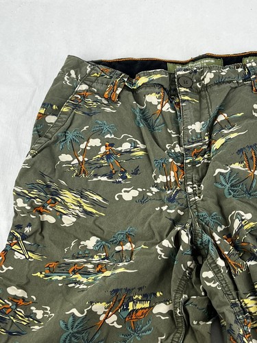 Old Navy Bermuda Adjust Waist Shorts Youth Girls Size 14 Reg Hula Girl Native - Picture 2 of 6