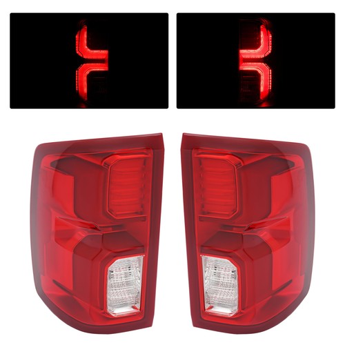 Pair LED Tail Light For 2016-2018 Chevy Silverado 1500 High Country | LTZ LH&RH - Bild 2 von 19