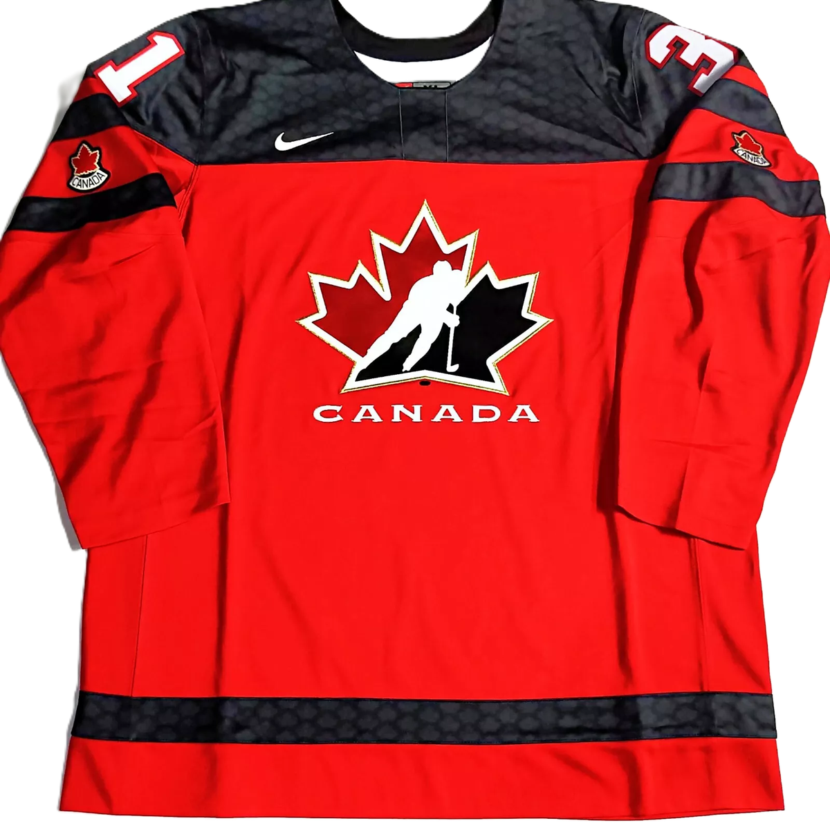 NWT-LG CAREY PRICE RED TEAM CANADA OFFICIALLY LICENSED IIHF NIKE
