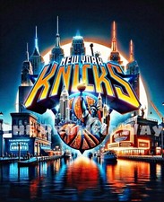 New York Knicks  4  decal Sticker vinyl