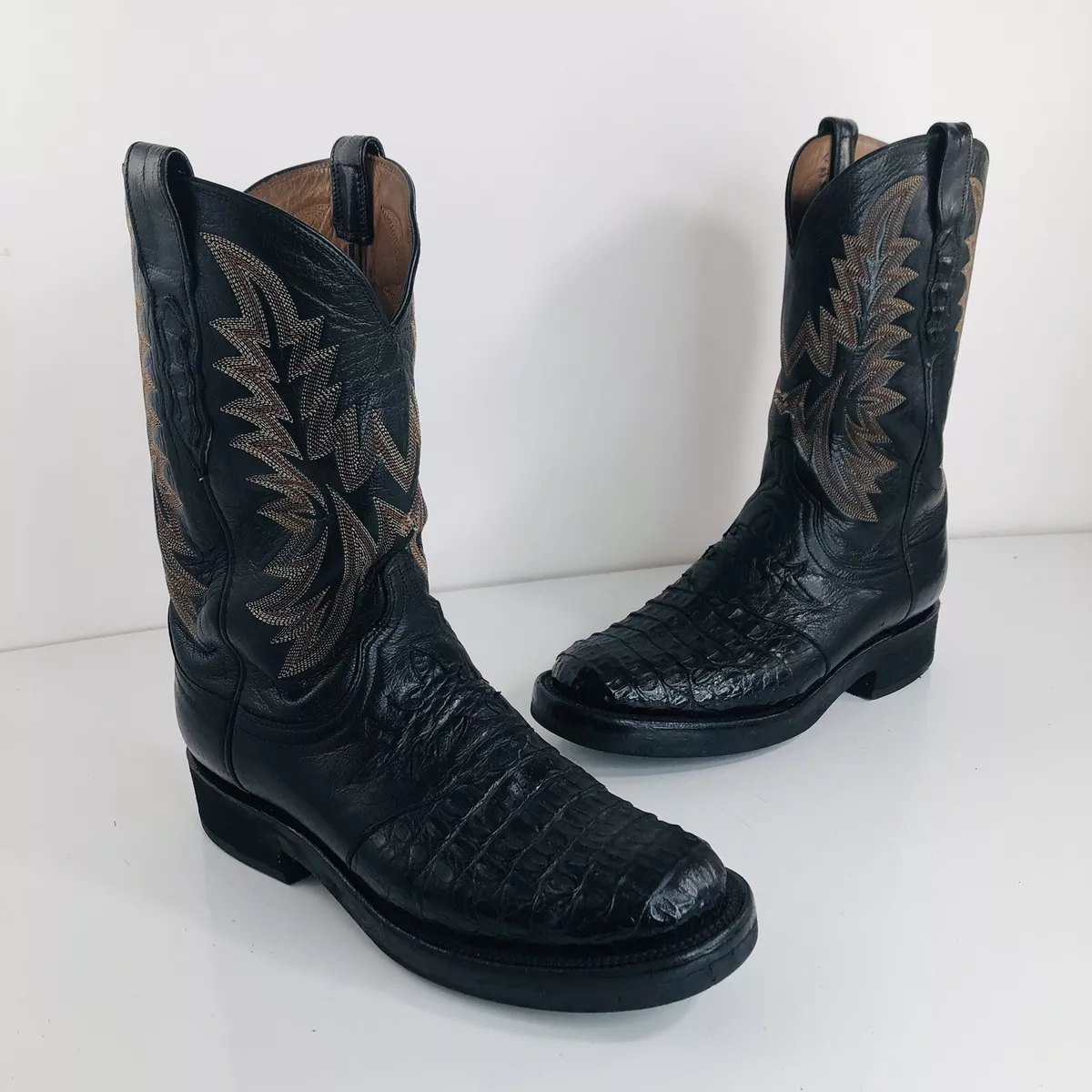 Boots lucchese cheap cocodrilo