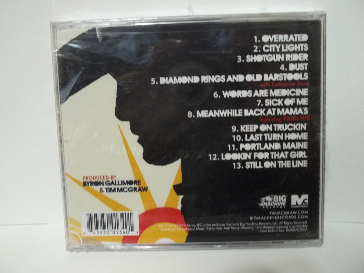 NOS 2014 Tim McGraw Sundown Heaven Town CD FACTORY SEALED