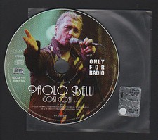 CD SINGOLO PROMO NOT FOR SALE PAOLO BELLI COSI' COSI' ONLY FOR RADIO 1999 