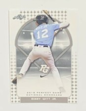 BOBBY WITT JR - Royals - 2018 Leaf Perfect Game National Showcase #32    FS  QTY