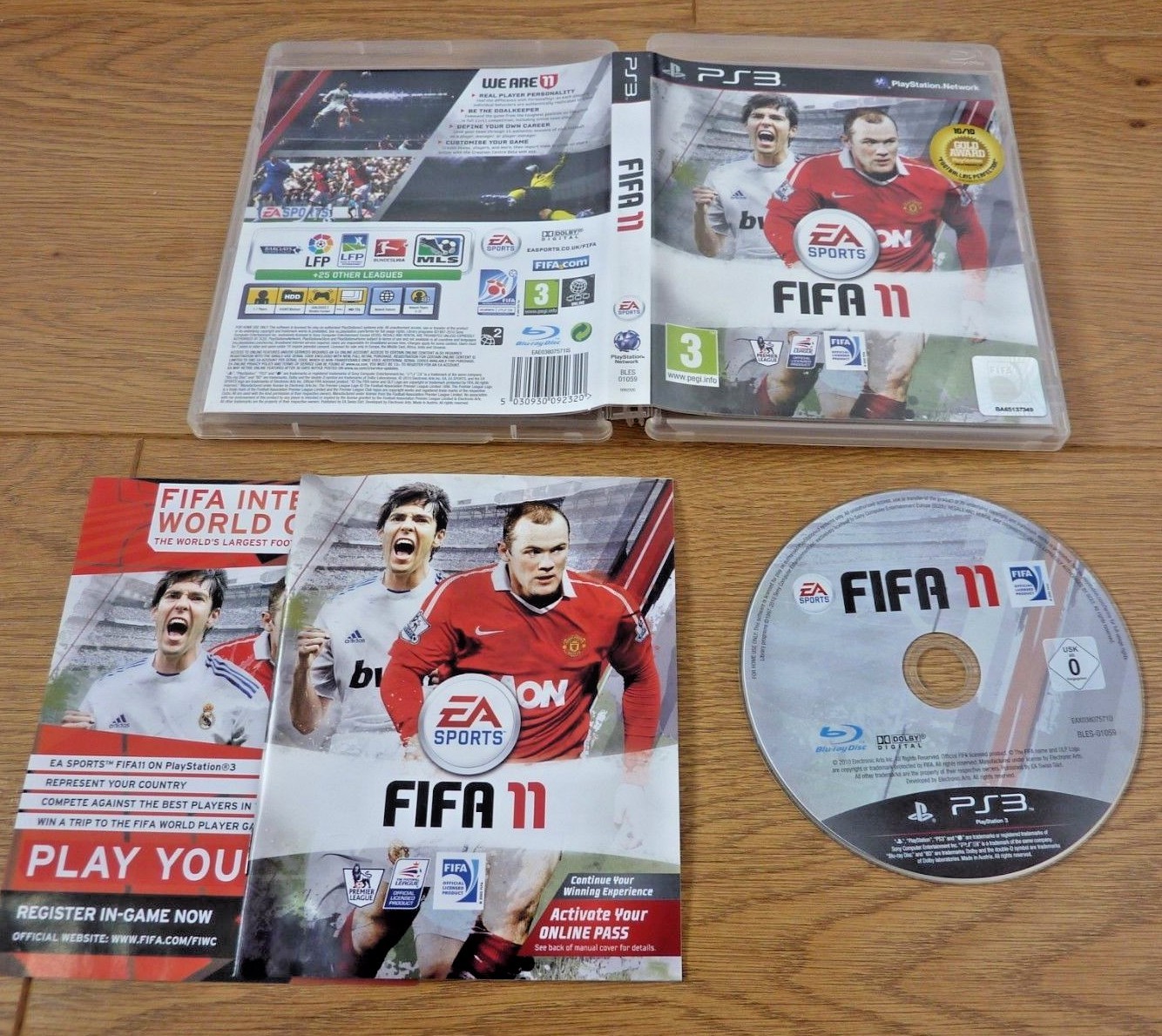 FIFA 11 for Sony PlayStation PS3 UK PAL Region 2