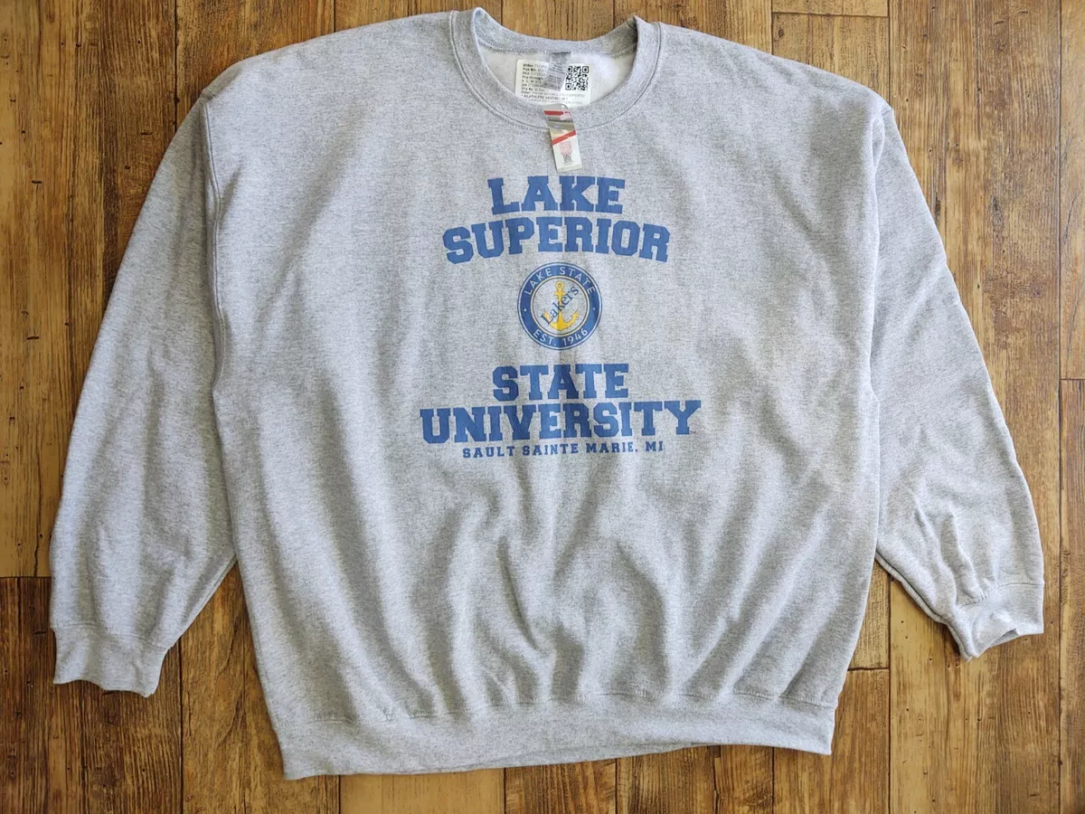 New Lake Superior State University Lakers Sweatshirt 2XL 2X NWT | eBay